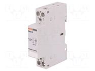 Contactor: 2-pole installation; 32A; 220÷230VAC,220÷230VDC; CN32 LOVATO ELECTRIC