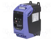 Vector inverter; Max motor power: 0.37kW; Usup: 110÷115VAC; IN: 4 