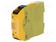 Module: safety relay; Usup: 24VDC; IN: 3; OUT: 5; PNOZ s6.1; -10÷55°C 