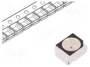 LED; yellow; SMD; 3528,PLCC2; 450÷1120mcd; 1.8÷2.4VDC; 120°; 20mA LITEON