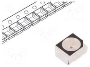 LED; yellow; SMD; 3528,PLCC2; 450÷1120mcd; 1.8÷2.4VDC; 120°; 20mA LITEON
