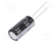 Capacitor: electrolytic; THT; 68uF; 160VDC; Ø12.5x25mm; Pitch: 5mm PANASONIC