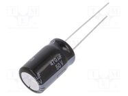 Capacitor: electrolytic; low ESR; THT; 470uF; 50VDC; Ø12.5x20mm PANASONIC