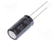 Capacitor: electrolytic; low ESR; THT; 680uF; 35VDC; Ø10x20mm; ±20% PANASONIC