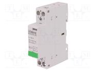 Contactor: 2-pole installation; 25A; 230VAC; NO x2 ISKRA