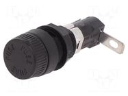 Fuse holder; 5x20mm; 16A; 250V; on panel; Cutout: Ø12.7mm; -40÷85°C LITTELFUSE