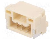 Connector: wire-board; socket; male; GH; 1.25mm; PIN: 3; SMT; 50V; 1A JST