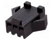 Connector: wire-wire; plug; female; PIN: 3; SM; for cable; 2.5mm JST