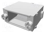 Connector: HAN; module; female; Han Modular D-Sub; straight; 5A HARTING