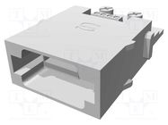 Connector: HDC; module; male; Han-Modular®; screw terminal; 1A; 50V HARTING