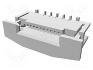 Connector: FFC/FPC; vertical; PIN: 10; ZIF; SMT; Slider; 50V; 500mA MOLEX