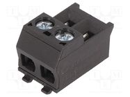 Pluggable terminal block; 5mm; ways: 2; angled 90°; plug; female DEGSON ELECTRONICS