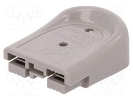 Connector: DC supply; plug; SBS® Mini; hermaphrodite; PIN: 2; grey 