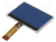 Display: LCD; graphical; 256x128; STN Negative; 80x54x6.5mm; 2.9" DISPLAY ELEKTRONIK