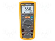 Digital multimeter; Bluetooth; LCD; (6000); I DC: 0.01÷60mA,400mA FLUKE