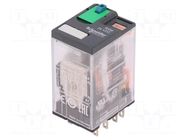 Relay: electromagnetic; 4PDT; Ucoil: 24VDC; Icontacts max: 6A SCHNEIDER ELECTRIC