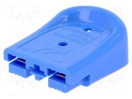 Connector: DC supply; plug; SBS® Mini; hermaphrodite; PIN: 2; blue ANDERSON POWER PRODUCTS