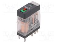 Relay: electromagnetic; DPDT; Ucoil: 230VAC; 5A; 5A/250VAC; RXG SCHNEIDER ELECTRIC