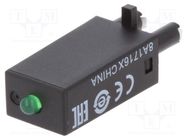 Module protecting; Indication: LED; RSB; 6÷24VDC; Zelio 