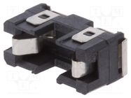 Fuse holder; SMT; -40÷85°C; 5A; thermoplastic; UL94V-0; black; 10mΩ SCHURTER