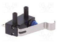 Microswitch SNAP ACTION; 0.1A/125VAC; 2A/12VDC; SPDT; ON-(ON) OMRON Electronic Components