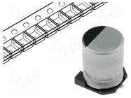 Capacitor: electrolytic; SMD; 100uF; 6.3VDC; Ø6.3x5.3mm; ±20% SAMWHA