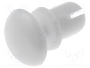 Rivet; polyamide; 4÷5mm; white; Mounting: dismountable,push-in ESSENTRA