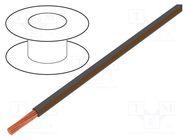 Wire; H05V-K,LgY; stranded; Cu; 2.5mm2; PVC; grey-brown; 300V,500V BQ CABLE