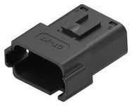 AUTOMOTIVE HOUSING, RCPT, 18POS, BLACK