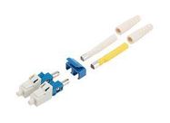 FIBER OPTIC CONN, LC, DUPLEX, 2MM