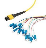 FIBRE CORD, MPO PLUG TO LC, 12FIBRES, 3M