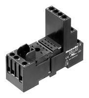 RELAY SOCKET, 14P, 6A, 250VAC, DIN RAIL