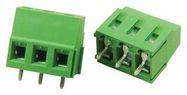 TERMINAL BLOCK, PCB, 3 POSITION, 24-12AWG