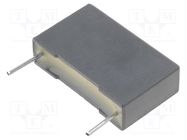 Capacitor: polypropylene; X2; R46; 220nF; 26.5x6x15mm; THT; ±10% KEMET