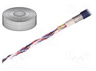 Wire: data transmission; chainflex® CF11; 4x2x0.14mm2; blue; Cu IGUS