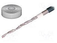 Wire: data transmission; chainflex® CF112; 2x2x0.25mm2; grey IGUS