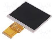 Display: TFT; 3.5"; 320x240; Illumin: LED; Dim: 76.9x63.9x3.2mm POWERTIP