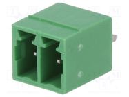 Pluggable terminal block; 3.5mm; ways: 2; straight; socket; male DEGSON ELECTRONICS