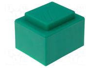 Transformer: encapsulated; 6VA; 400VAC; 24V; 250mA; PCB; IP00; TEZ BREVE TUFVASSONS