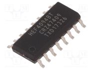 IC: digital; shift and store,register; CMOS; SMD; SO16; 3÷15VDC NEXPERIA