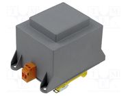 Transformer: encapsulated; 160VA; 230VAC; 12V; 13.33A; IP00; C: 86mm INDEL