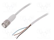 Connection lead; M12; PIN: 4; straight; 15m; plug; 250VAC; 4A; 250VDC LAPP