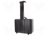 Case; tool case; with wheels; black; X-ABS; Classic Roller Case 