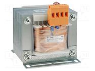 Transformer: mains; 200VA; 230VAC; 12V; Leads: terminal block; IP00 INDEL