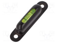 Spirit level; viewing window top; H: 13mm; Ømount.hole: 4.5mm ELESA+GANTER