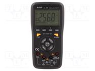 Digital multimeter; USB; LCD; (5999); 3x/s; -20÷1000°C AXIOMET