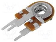 Potentiometer: mounting; single turn; 100kΩ; 100mW; ±20%; linear TELPOD