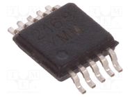 PMIC; DC/DC converter; Uin: 3÷14.5VDC; Uout: 0.8÷13VDC; 10A; MSOP10 MICROCHIP TECHNOLOGY