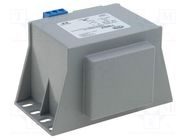 Transformer: encapsulated; 63VA; 230VAC; 230V; 0.28A; screw type INDEL