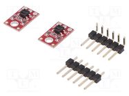 Sensor: distance; reflective; 5VDC; analog; Ch: 1; 7.6x12.7mm; 2pcs. POLOLU